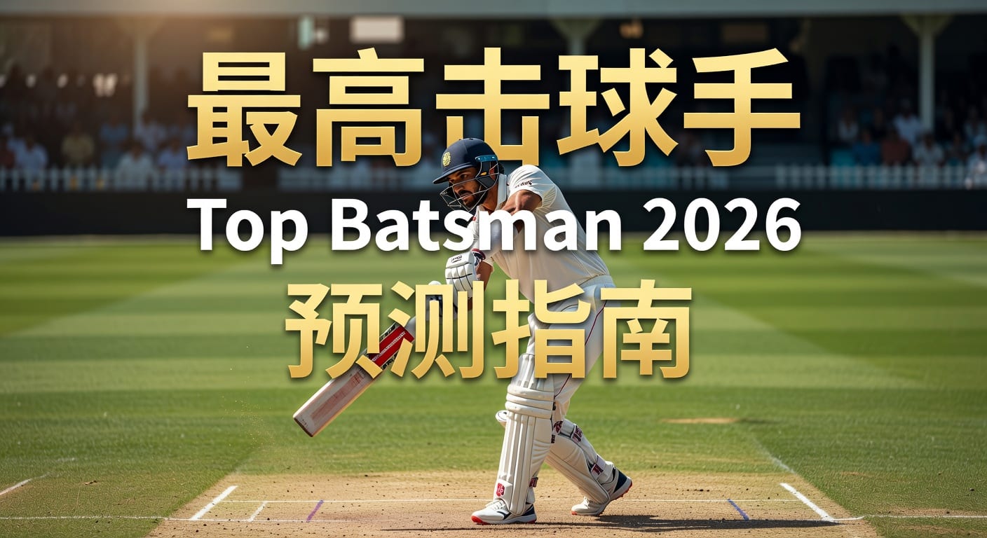 最高击球手 Top Batsman 2026最新预测排名