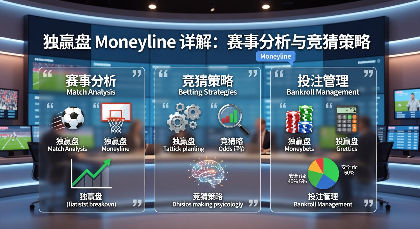 1X2独赢Moneyline赛事分析：足球竞猜策略与注意事项