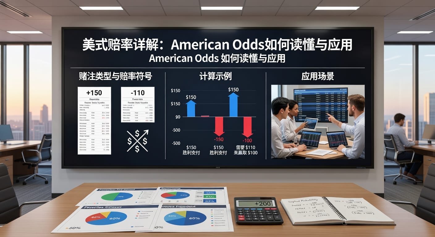 美式赔率 american odds 详解指南
