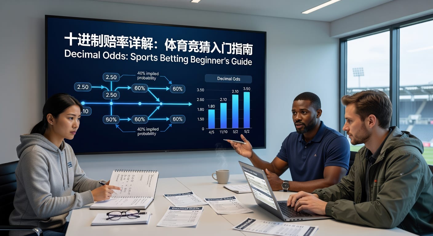 十进制赔率详解：体育赛事竞猜实用指南